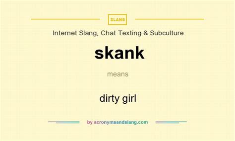 skank traduction|what does skanky mean.